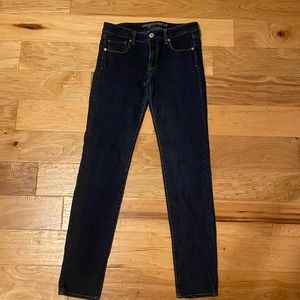 American Eagle Jeans Super Stretch Skinny Size 10 xlong